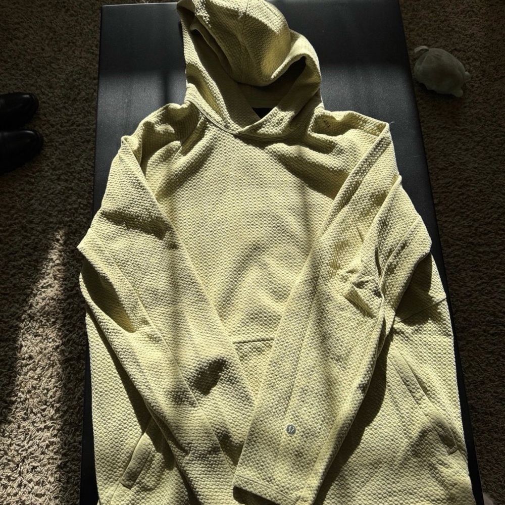 lululemon athletica Yellow Hoodie